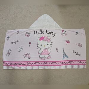 Sanrio Hello Kitty Hooded Towel, kids